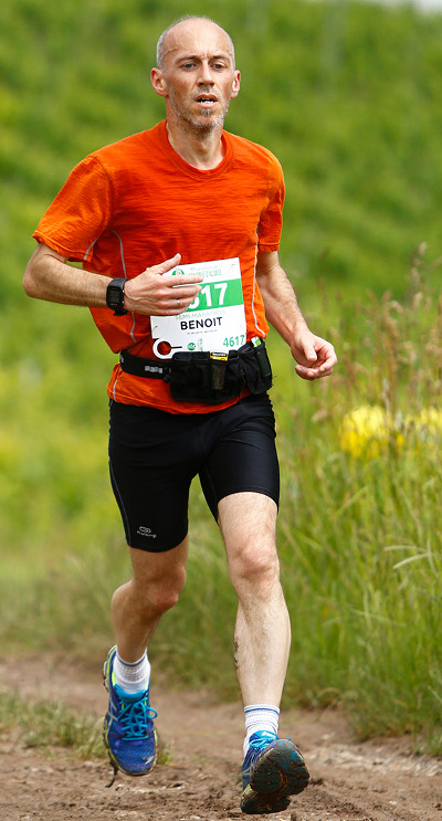 Benoît Maire sur le semi-marathon de Molsheim en 2016