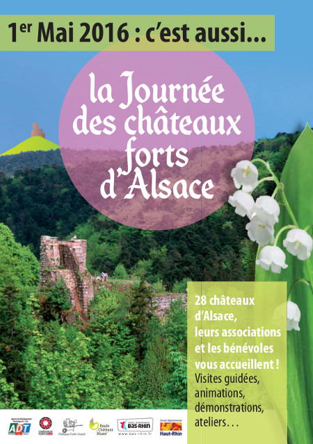 Journée des châteaux forts d'Alsace 2016