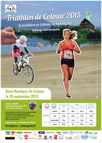 Triathlon vert de Colmar 2015